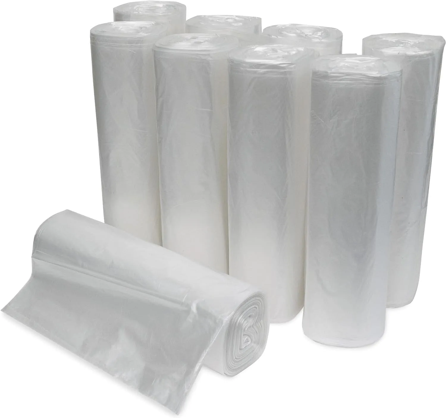 33 Gallon Clear Trash Bags