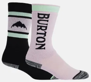 Burton Weekend Midweight Two Pack Socks Kids Elderberry