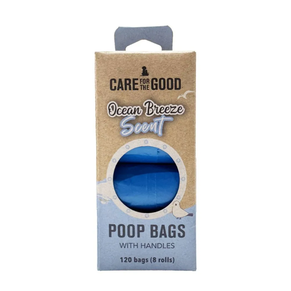 Care For The Good Poop Bags Ocean Breeze 8Rolls 120Bags