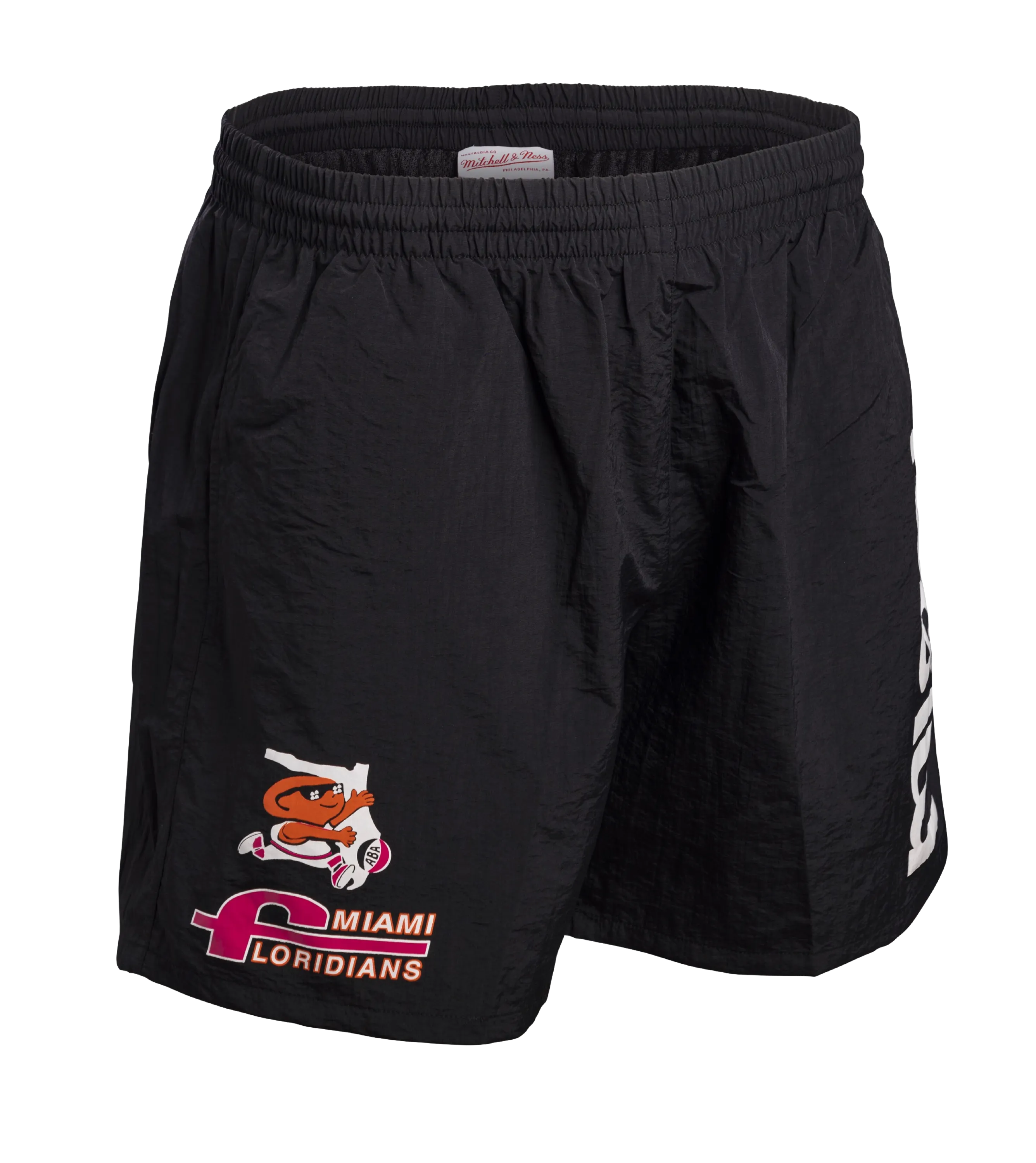 Court Culture X Mitchell and Ness Floridians Black Miami Shorts