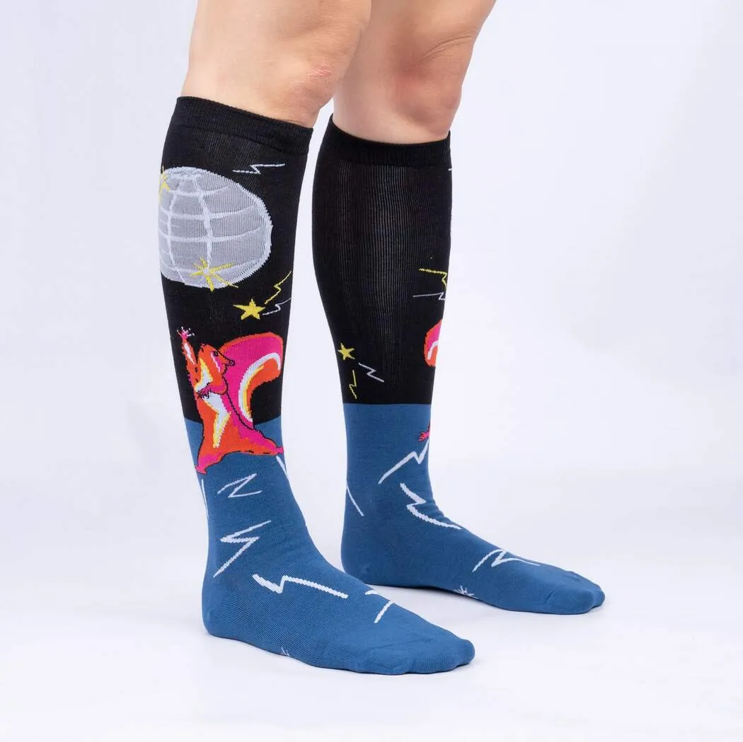 Disco Nut! Women's Knee High Sock