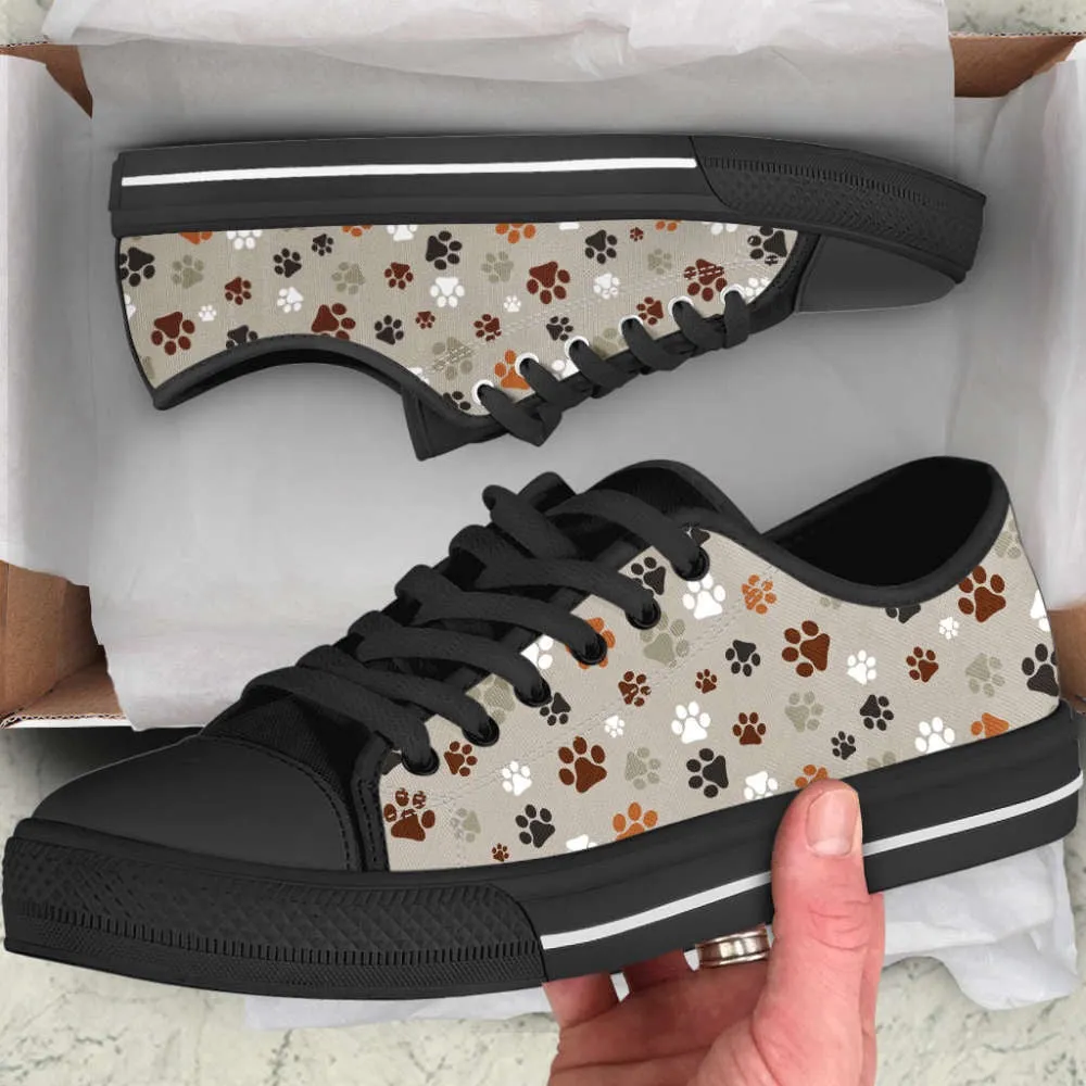 Dog Pattern Sk Low Top Shoes Canvas Sneakers Casual Shoes, Dog Printed Shoes, Canvas Shoes For Men, Women