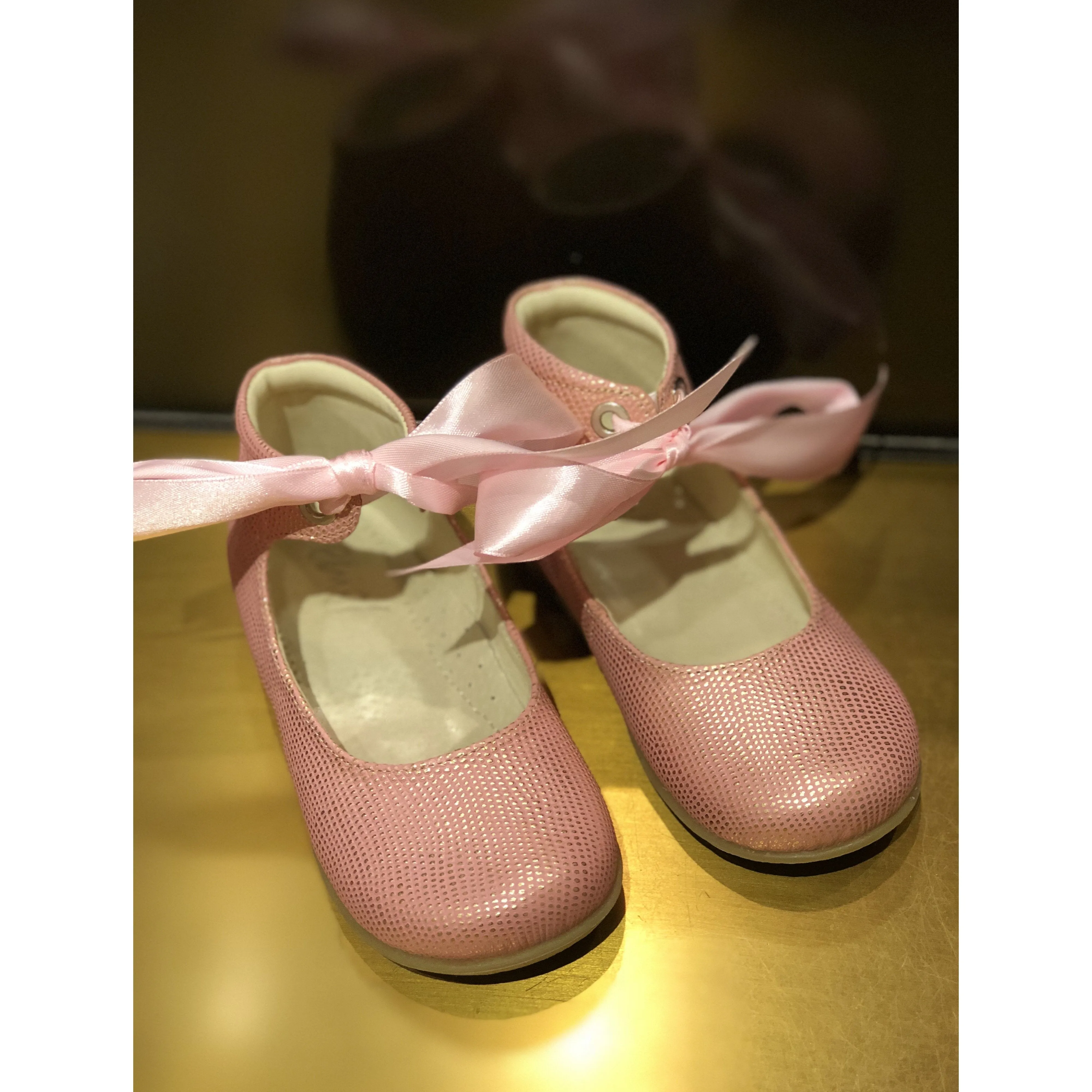 Emel Pink Bow Shoe