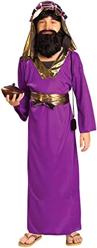 Forum Novelties Biblical Times Purple Wiseman Child Costume, Small