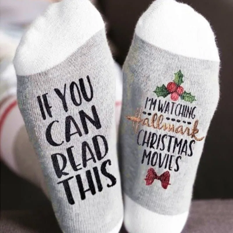 Funny Christmas Slipper Socks