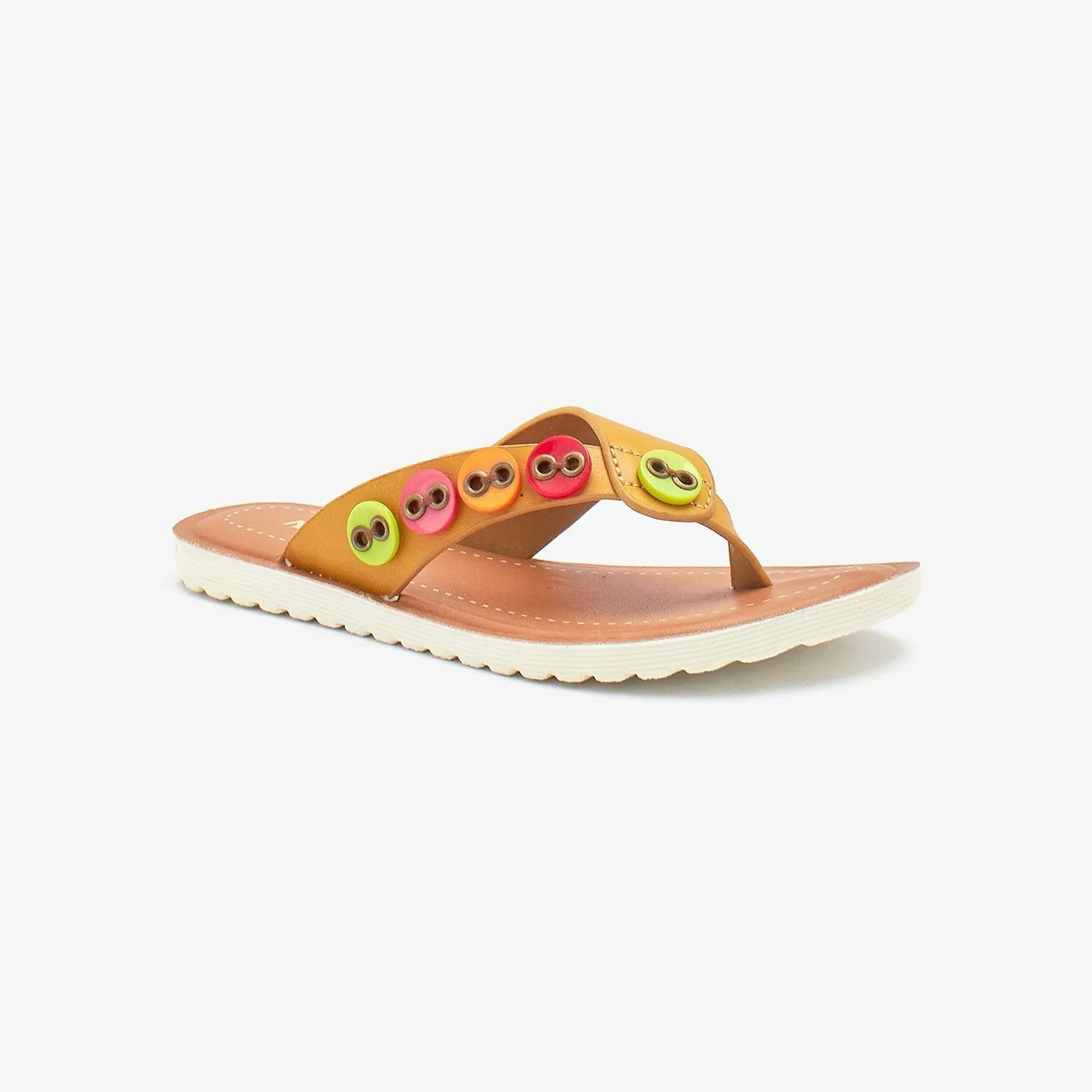 Girls Cross-strap Chappals