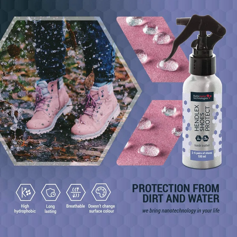 Hendlex Suede Protector Spray for Shoes Waterproof