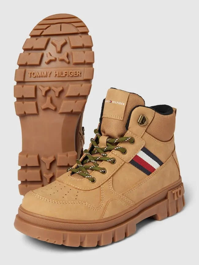 Lace-up boots "MICHIGAN" Tommy Hilfiger, brown