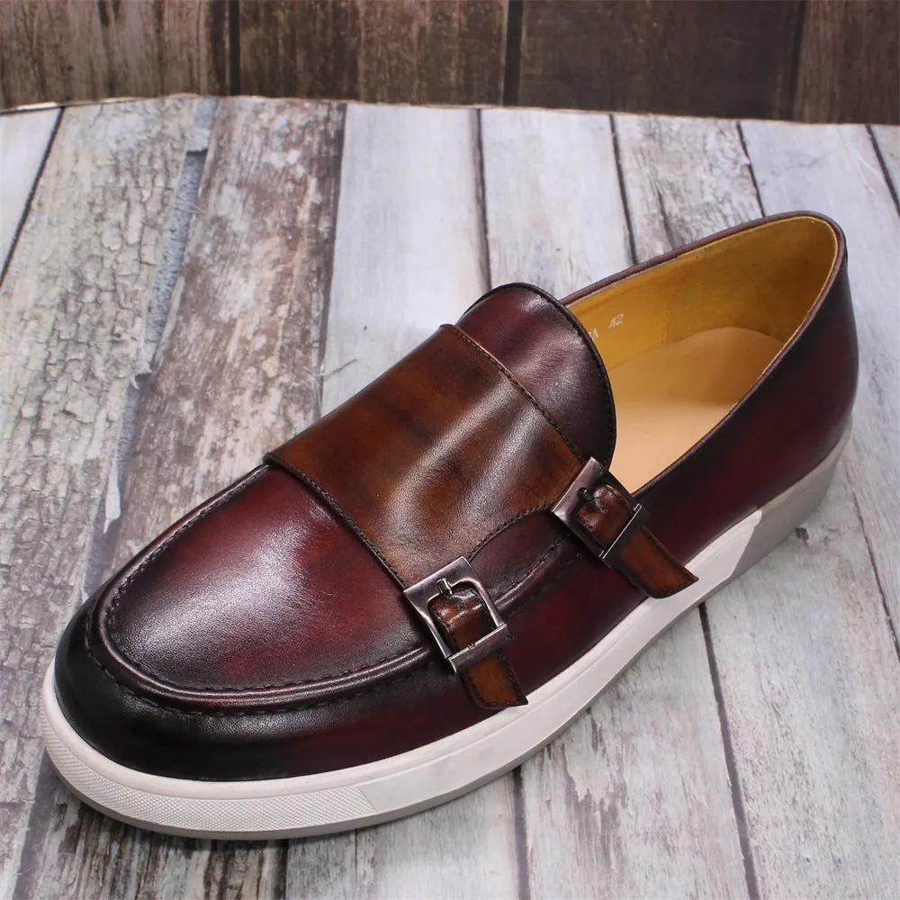 Leather Men Shoes Increase In Casual Fashion