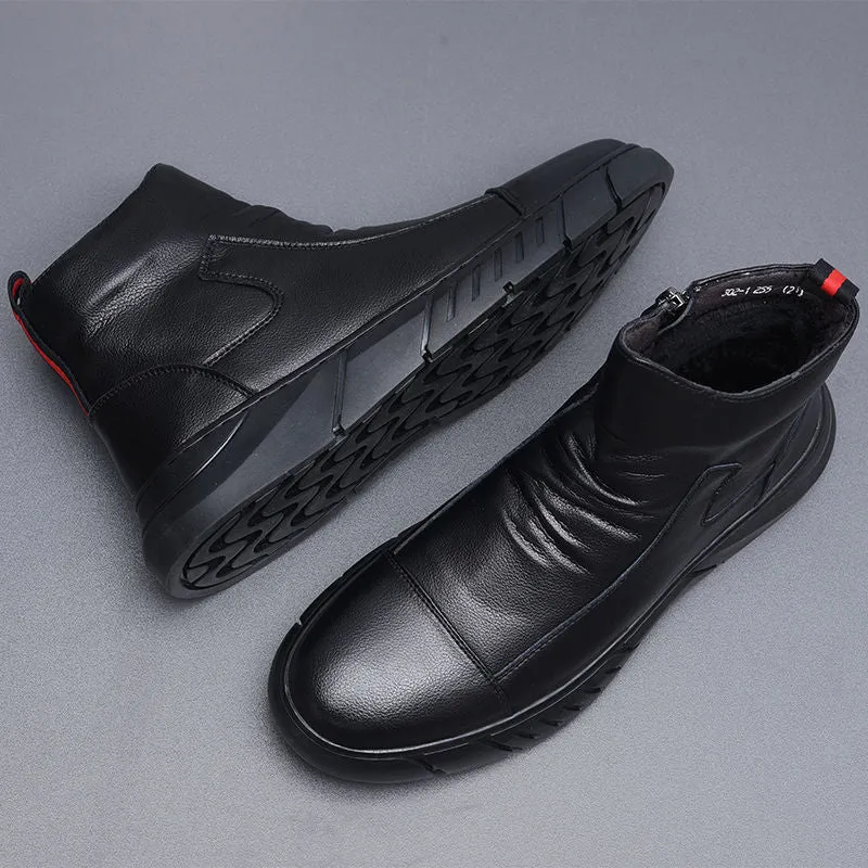 Men Shoes Fashion Male Shoes Winter Ankle Boots