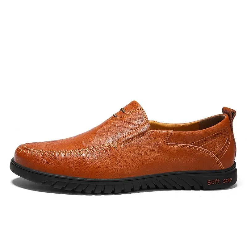 Men Shoes Genuine leather Comfortable Men Casual Shoes