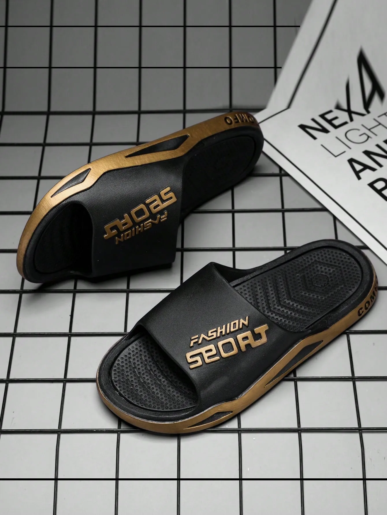 Men's Indoor Anti-Slip Anti-Odor Household Slippers, Summer 2024 New Outdoor Sandals