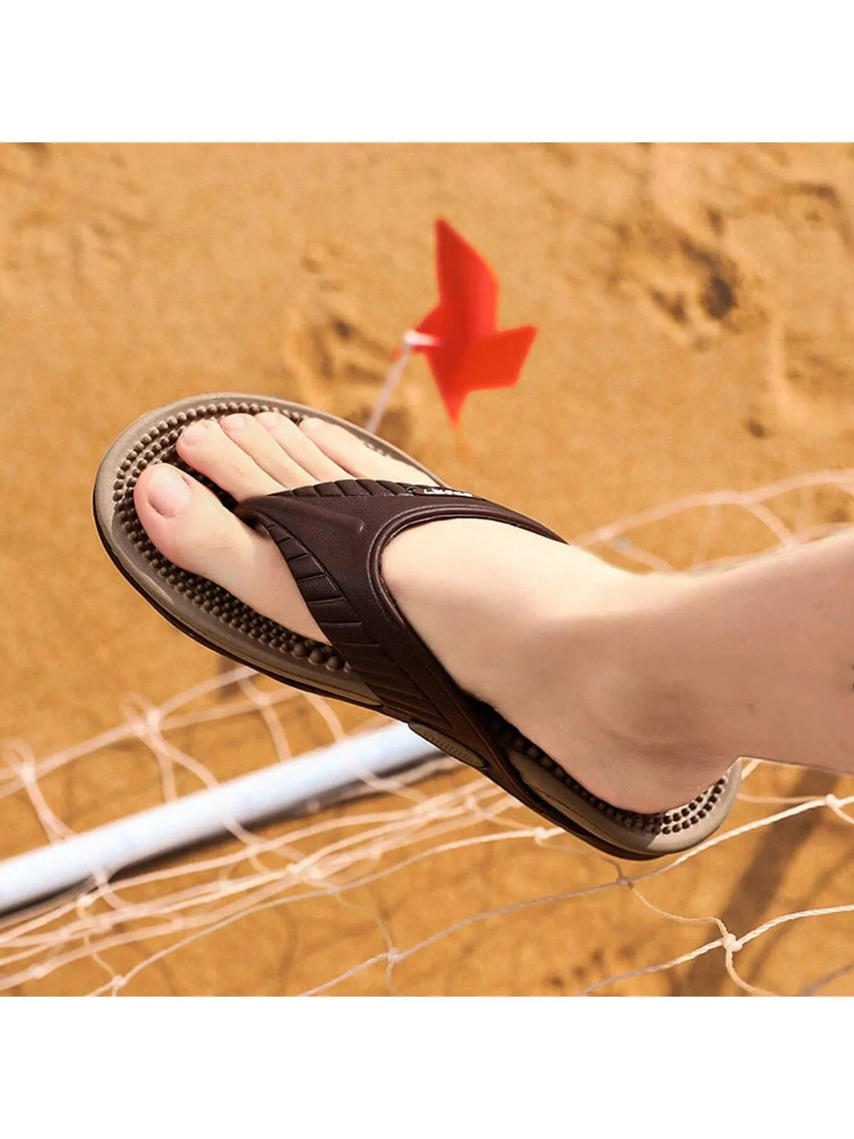 Men's Massage Anti-Skid Slipper: Quick-Drying Comfortable Indoor & Outdoor Sandals Summer Flip Flop