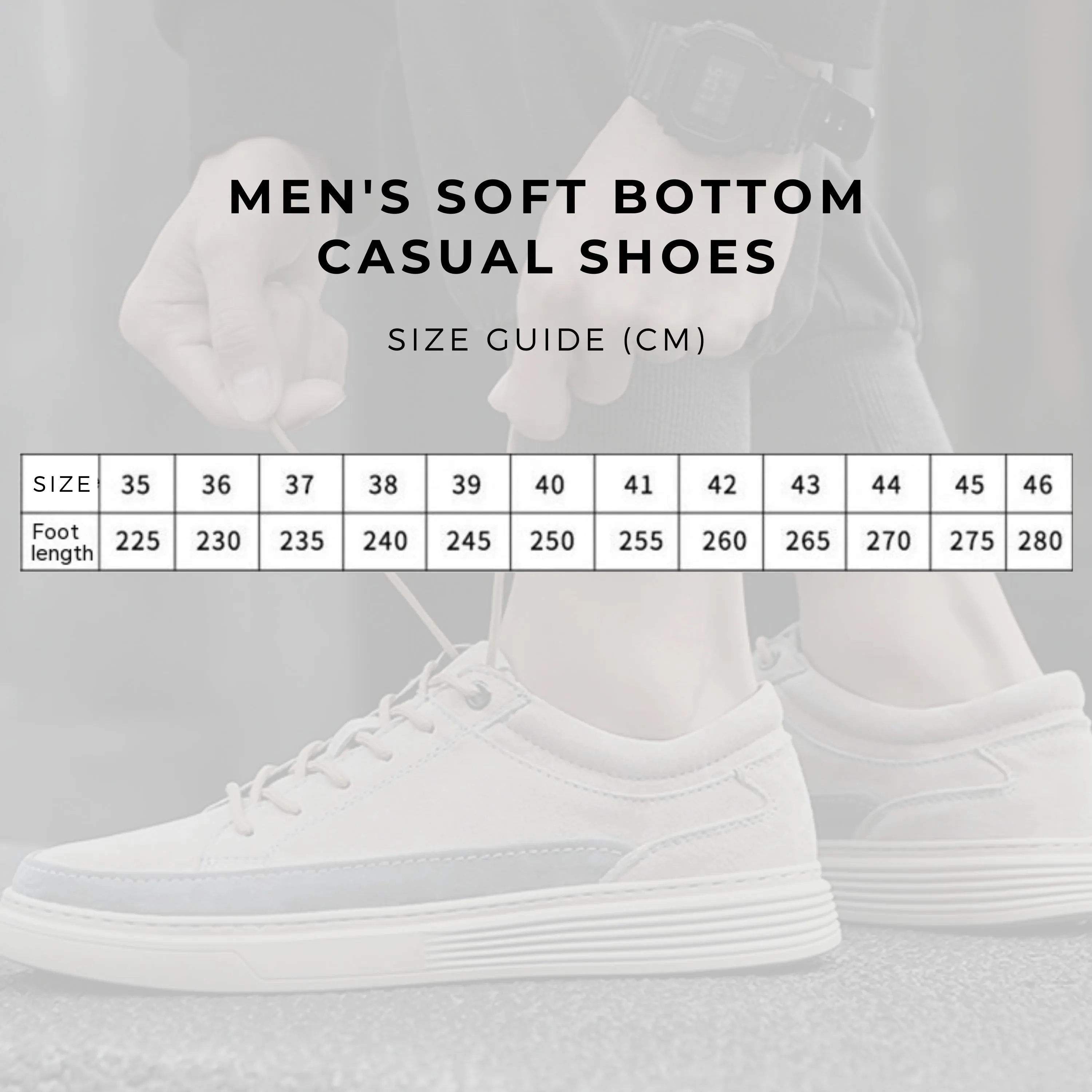 Men's Soft Bottom Casual Shoes