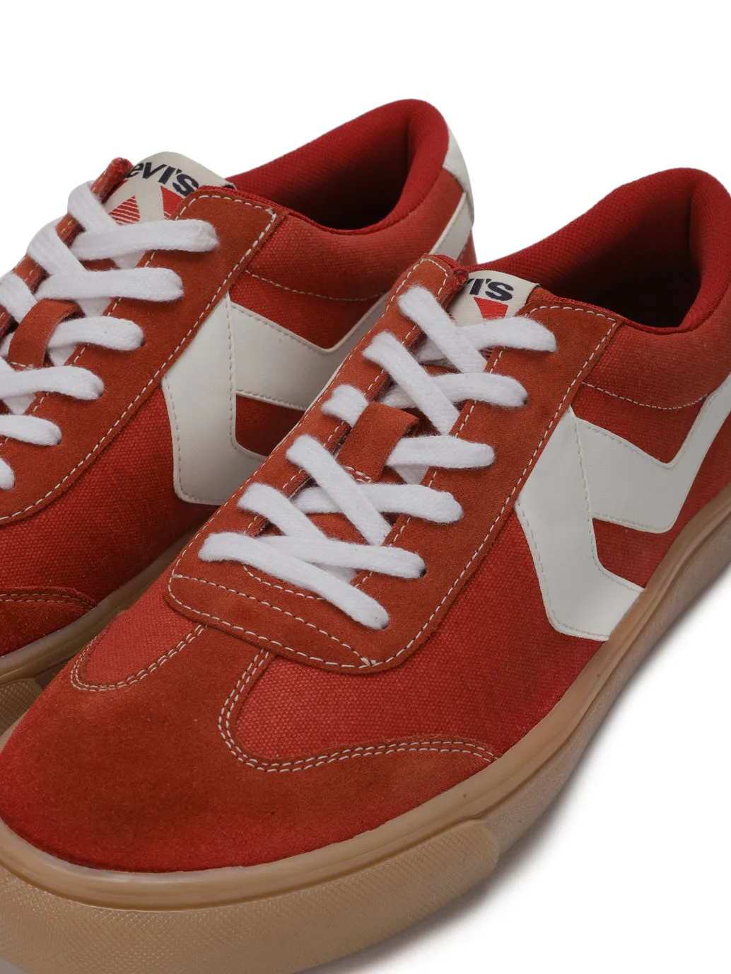 Men's Suede Red Casual Shoes