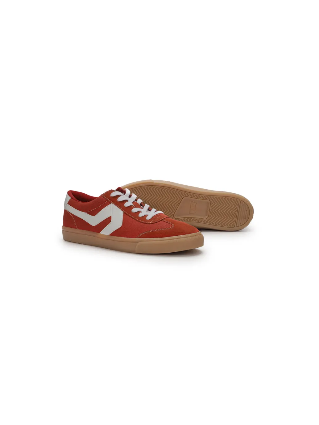 Men's Suede Red Casual Shoes