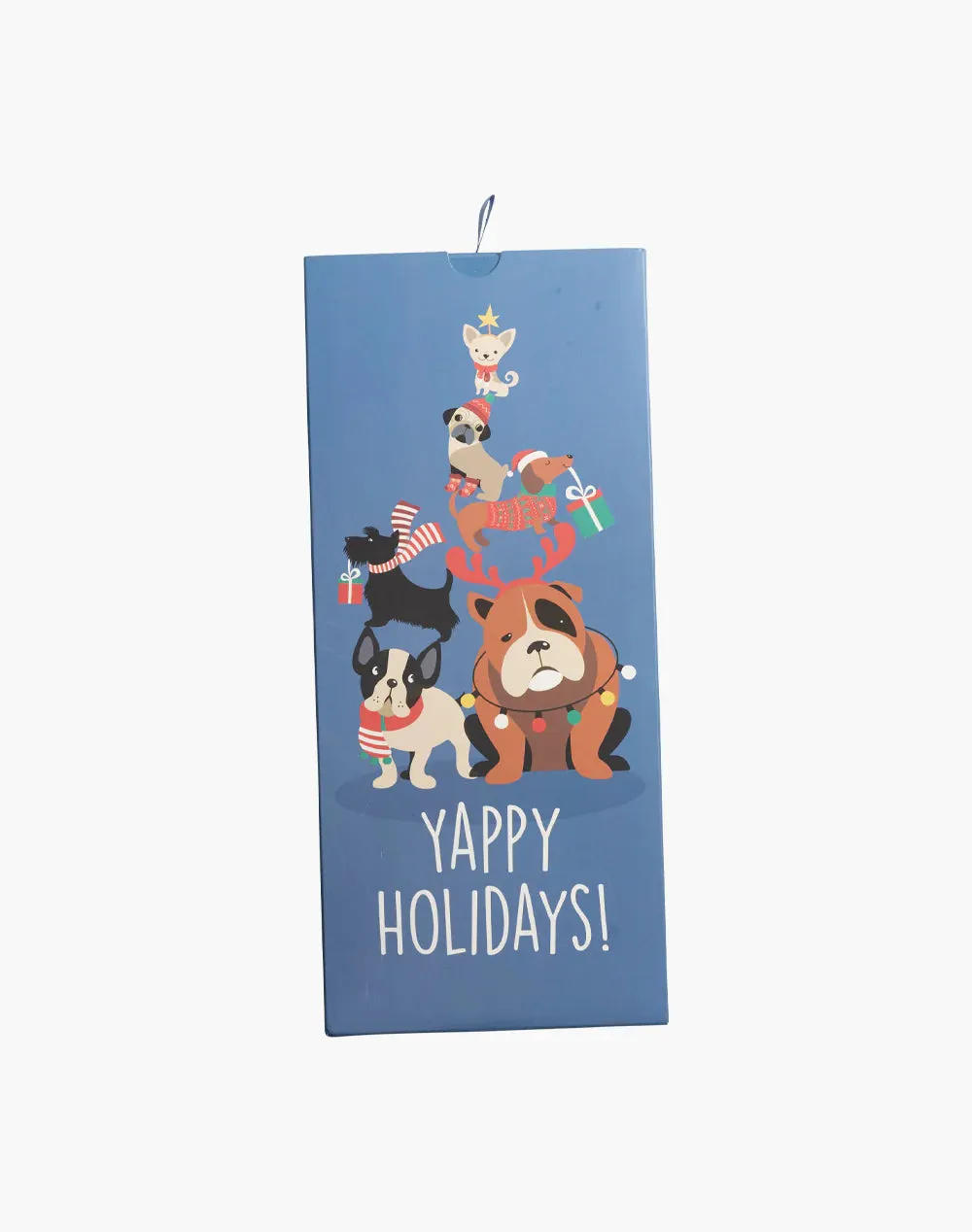 Men's Yappy Holidays Sock Card