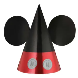 Mickey Mouse Forever Party Hats - 8 Pkt