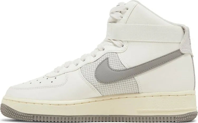 Nike Air Force 1 High Leather GS 'Sail Medium Grey', white