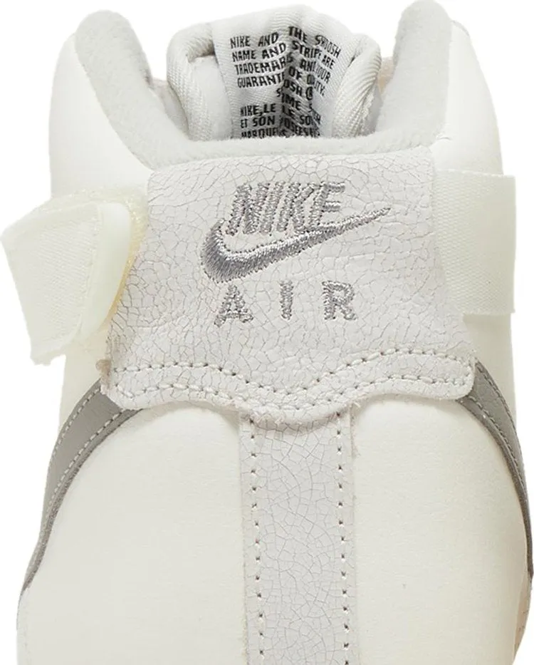 Nike Air Force 1 High Leather GS 'Sail Medium Grey', white