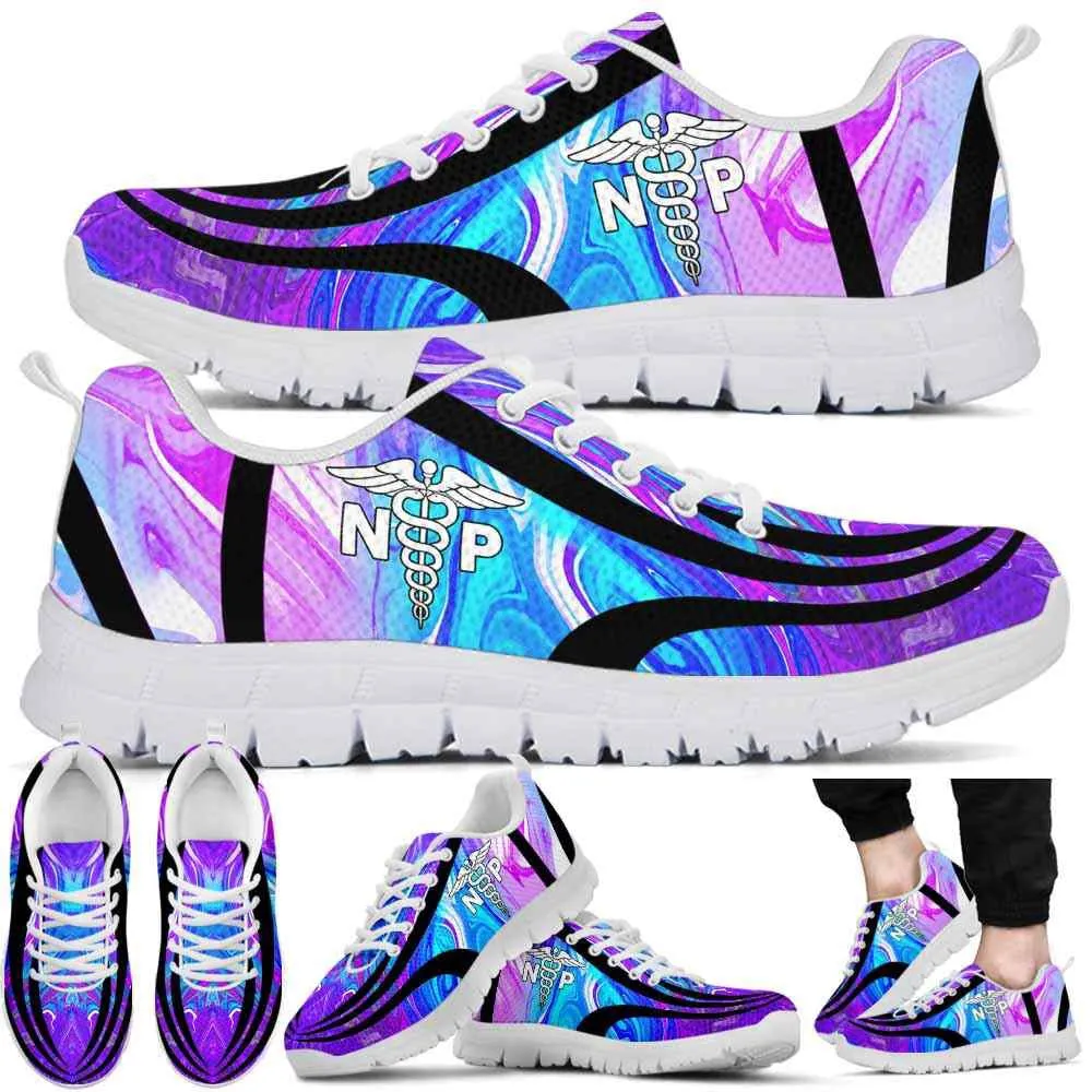 Nurse Sneaker, Nurse Practitioner Sneakers Gym Running Shoes, Gift For Women And Men, Best Shoes For Nurses