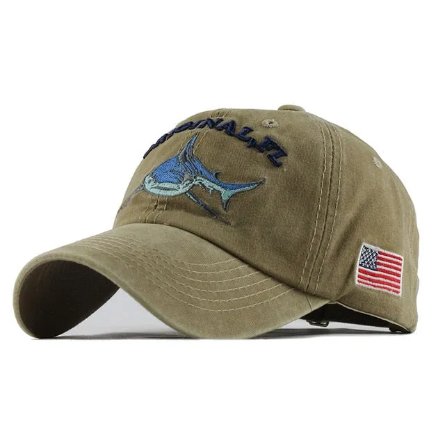 Original Florida Shark Retro Snapback Baseball Cap