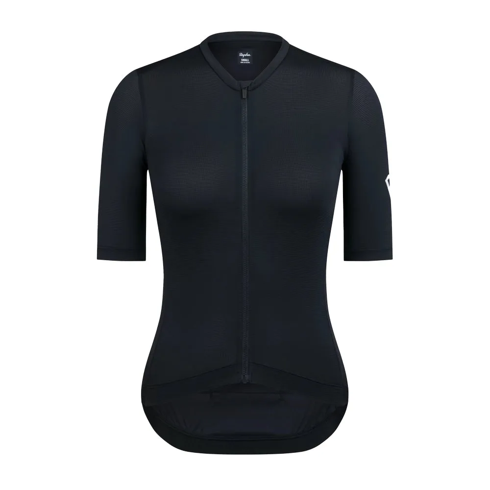 RAPHA Pro Team Training Women Jersey - BBK Black/Black