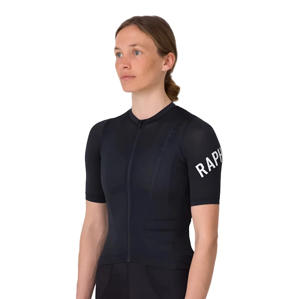 RAPHA Pro Team Training Women Jersey - BBK Black/Black