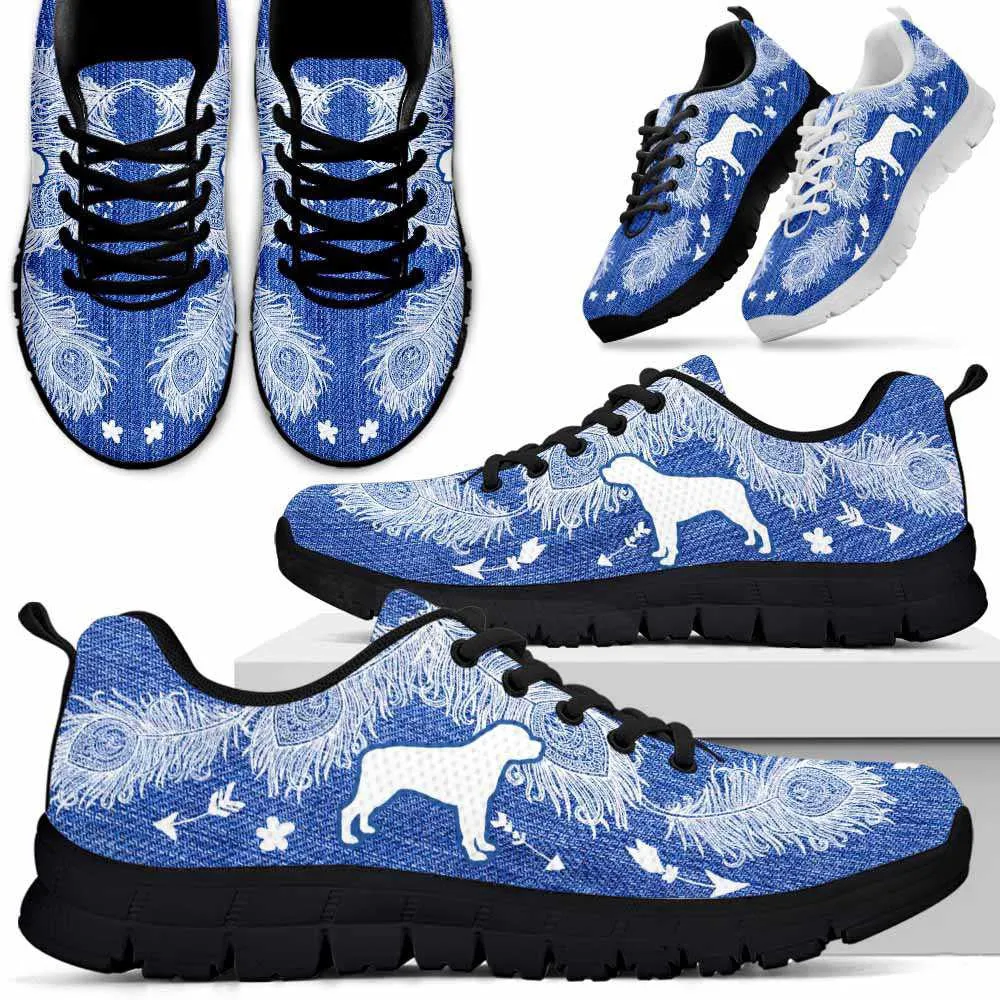 Rottweiler Sneaker, Rottweiler Dog Lovers Sneakers Running Shoes Gift Women Men, Rottweiler Shoes