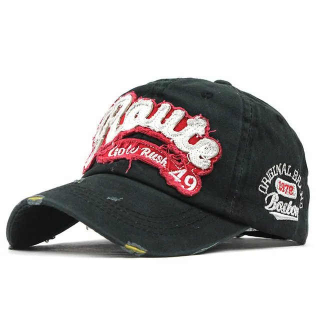 Route Gold Rush 49 Embroidered Baseball Cap