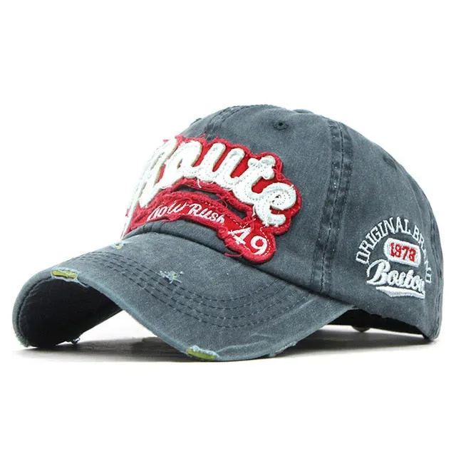 Route Gold Rush 49 Embroidered Baseball Cap