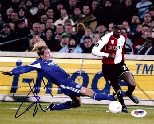 Salomon Kalou Autographed 8x10 Photo Chelsea PSA/DNA #U54439