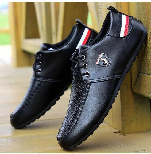 Small Leather Shoes Trendy Shoes Young Men's Business