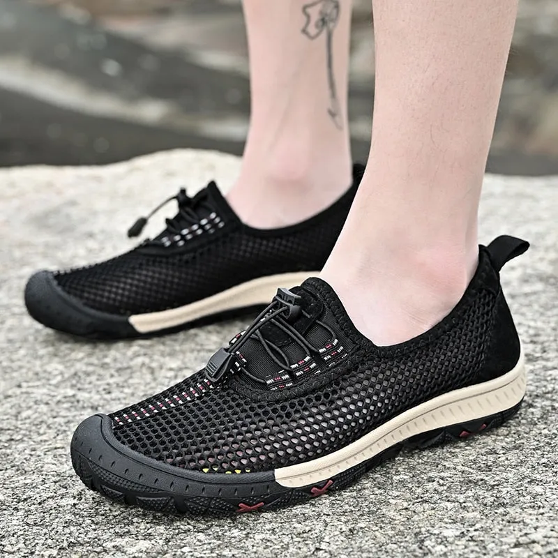 Summer Breathable Men's Casual Shoes Mesh Breathable Man Casual Shoes Fashion Moccasins Lightweight Men Sneakers Zapatos Hombre