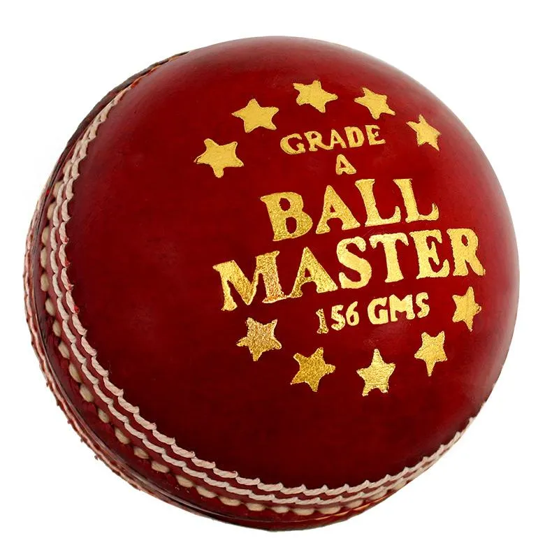 SUMMIT Ball Master 2pc Leather Cricket Ball