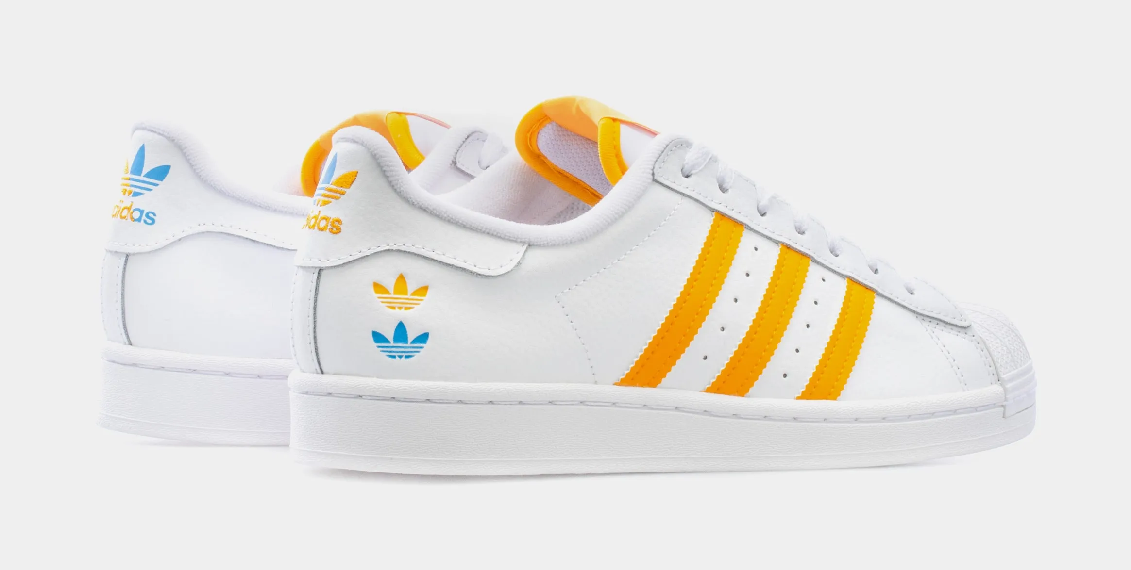 Superstar Mens Lifestyle Shoes (White/Yellow)