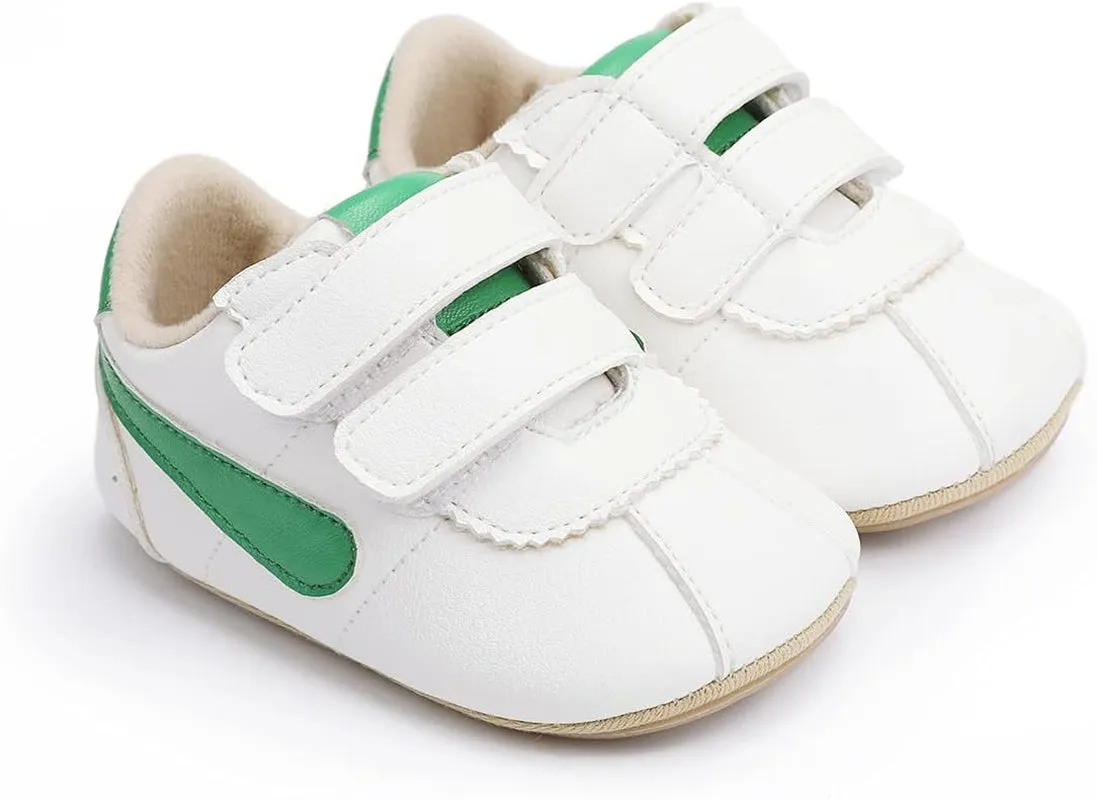 Toddler Boys & Girls Shoes Baby Sneakers Non-Slip Rubber Soles Newborn Oxford Loafers Wedding Uniform Shoes Baby First Walk Shoes