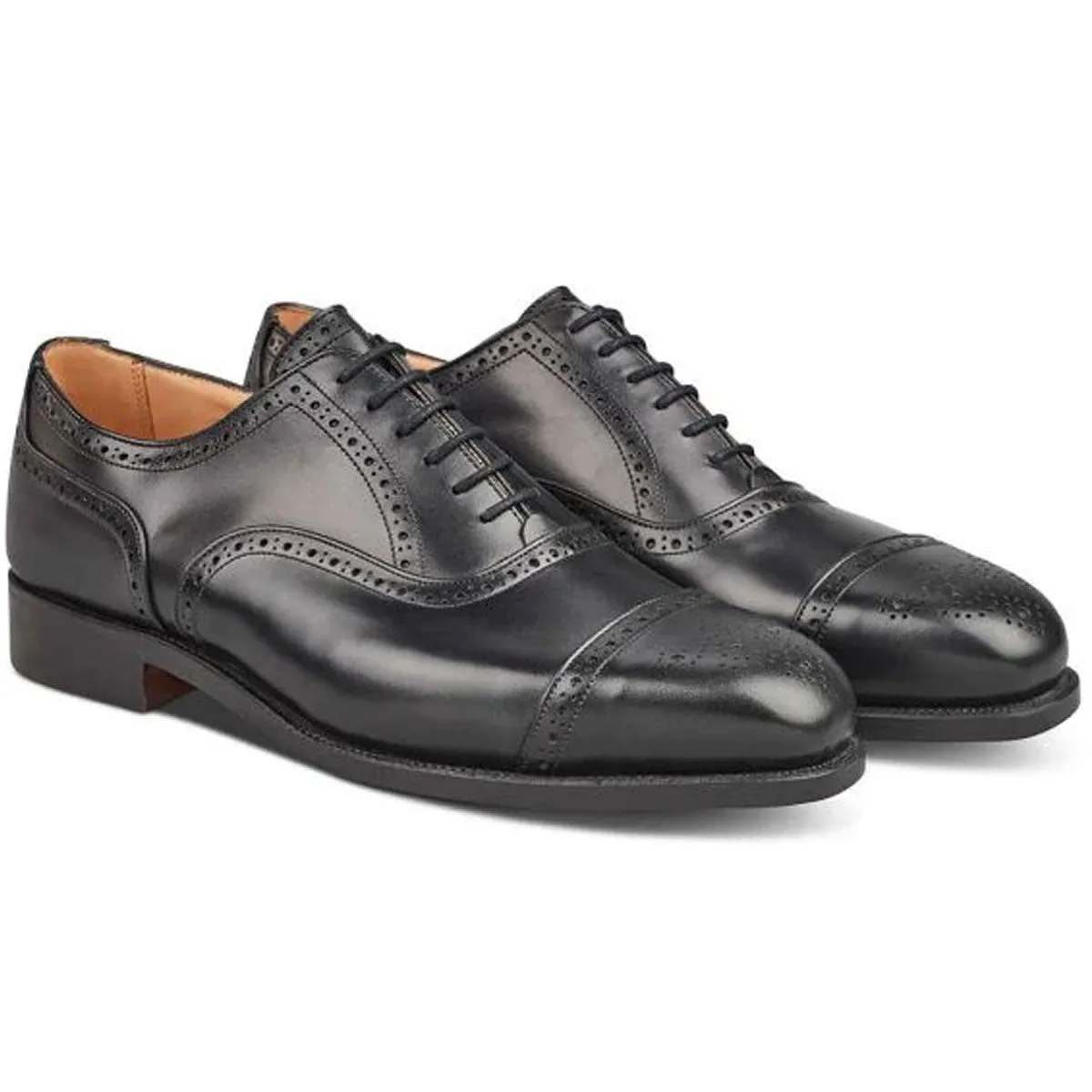 TRICKER'S Kensington Shoes - Mens - Black Calf