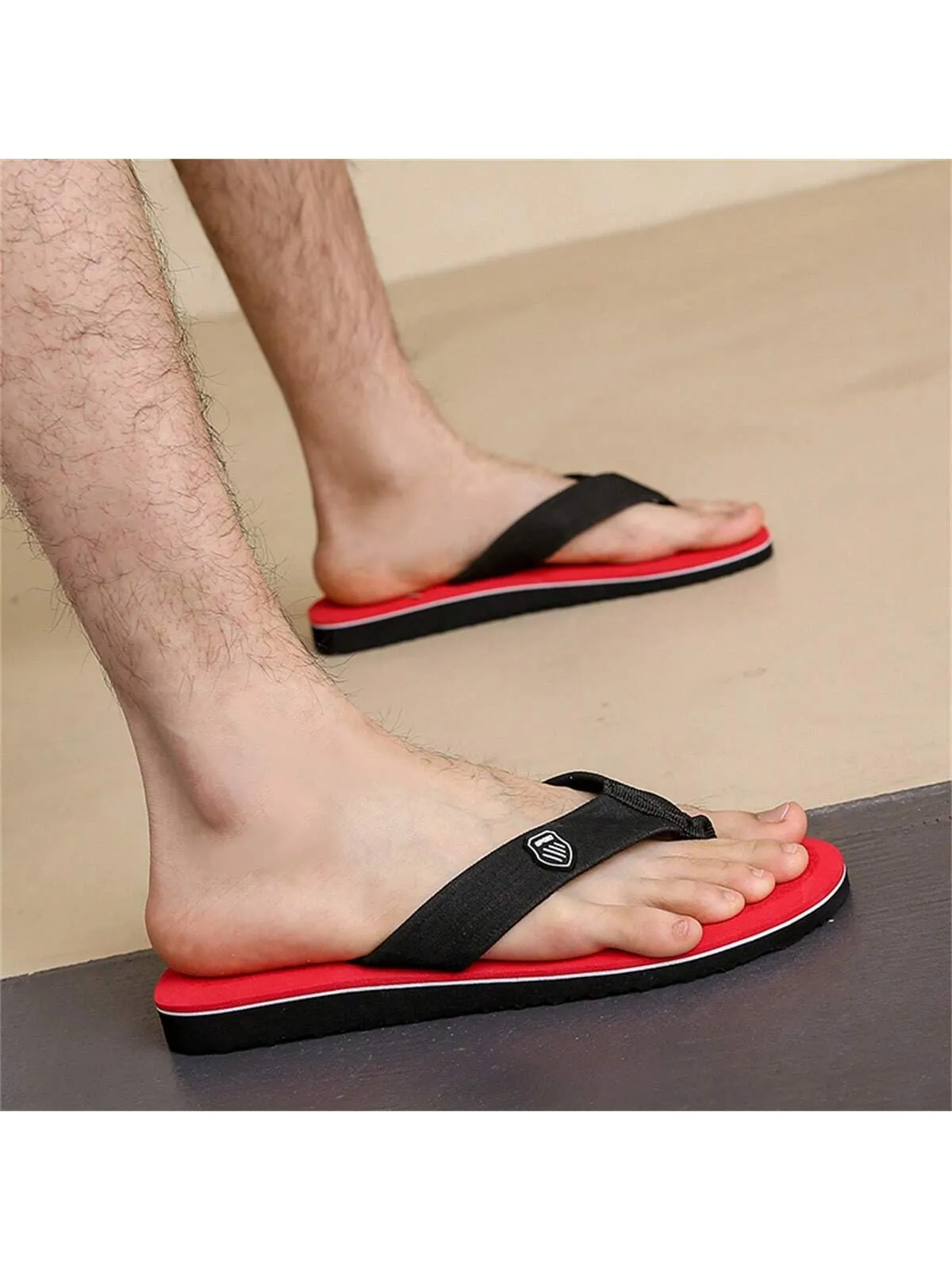 Unisex Flip Flops For Outdoor Activities, Casual, Fashionable, Soft, Comfortable Soles; Men's Slippers And Women's Sandals For Home Use