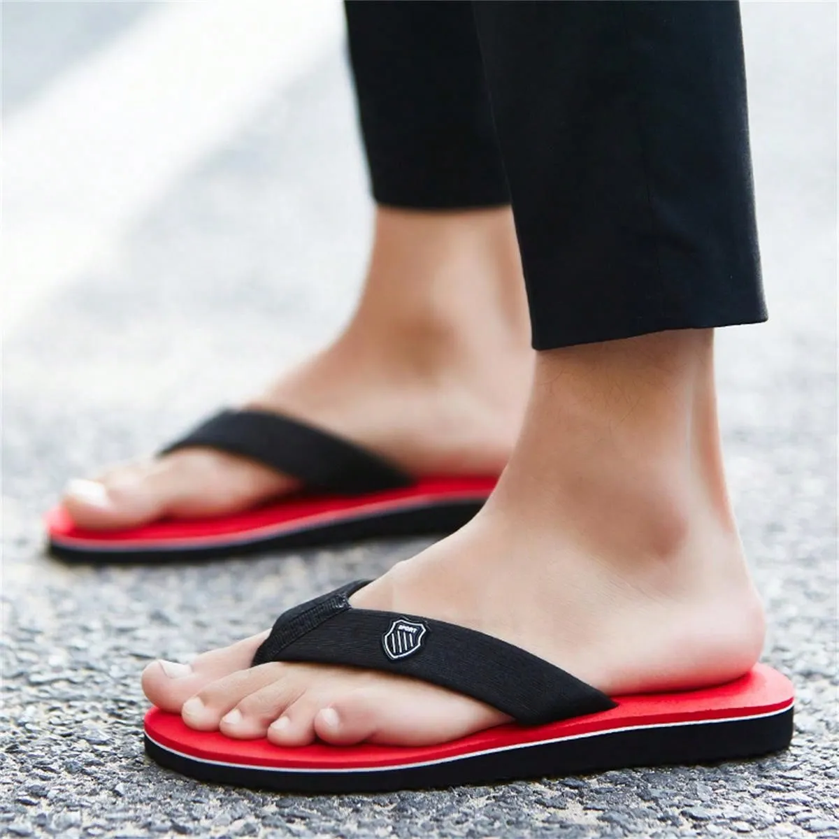 Unisex Flip Flops For Outdoor Activities, Casual, Fashionable, Soft, Comfortable Soles; Men's Slippers And Women's Sandals For Home Use