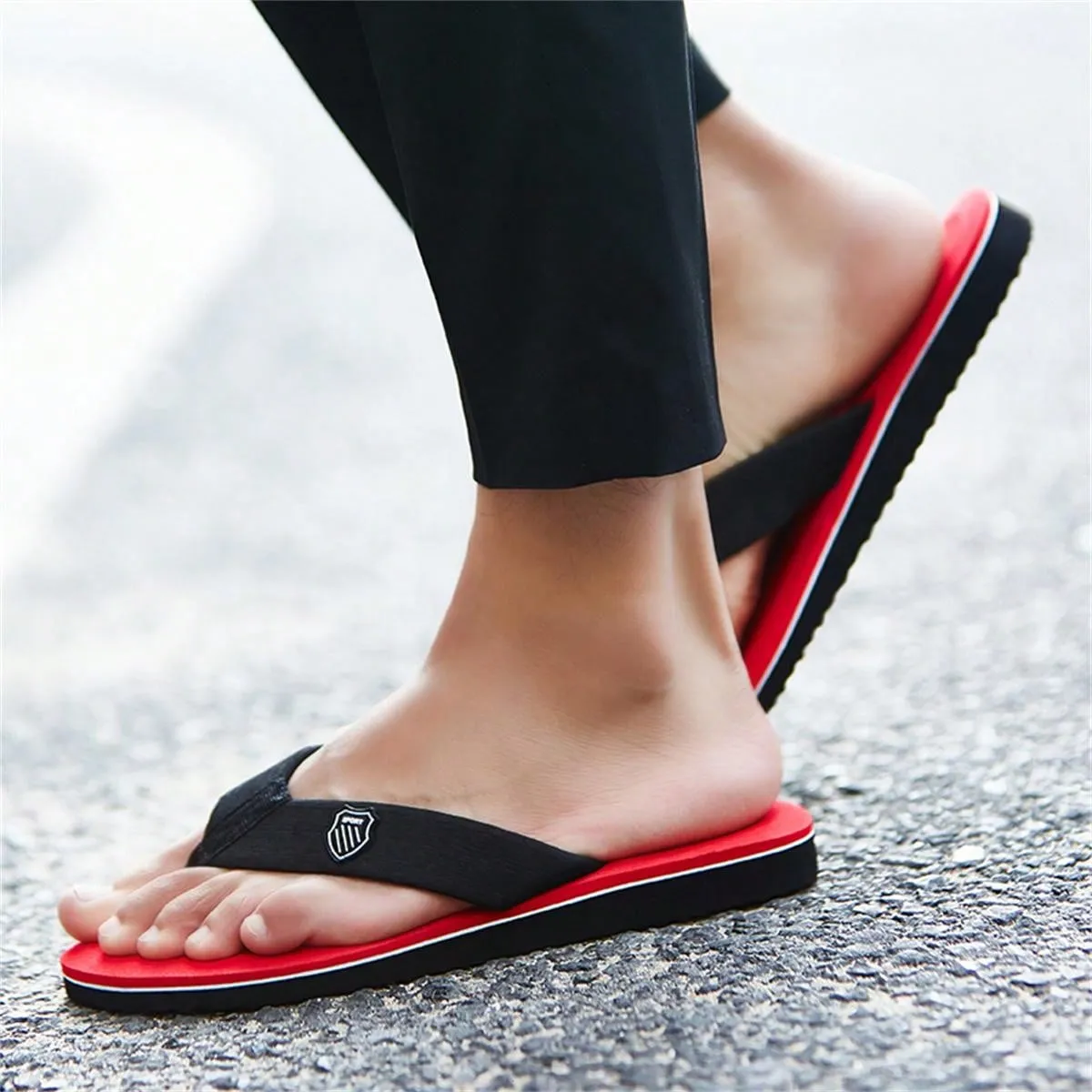 Unisex Flip Flops For Outdoor Activities, Casual, Fashionable, Soft, Comfortable Soles; Men's Slippers And Women's Sandals For Home Use