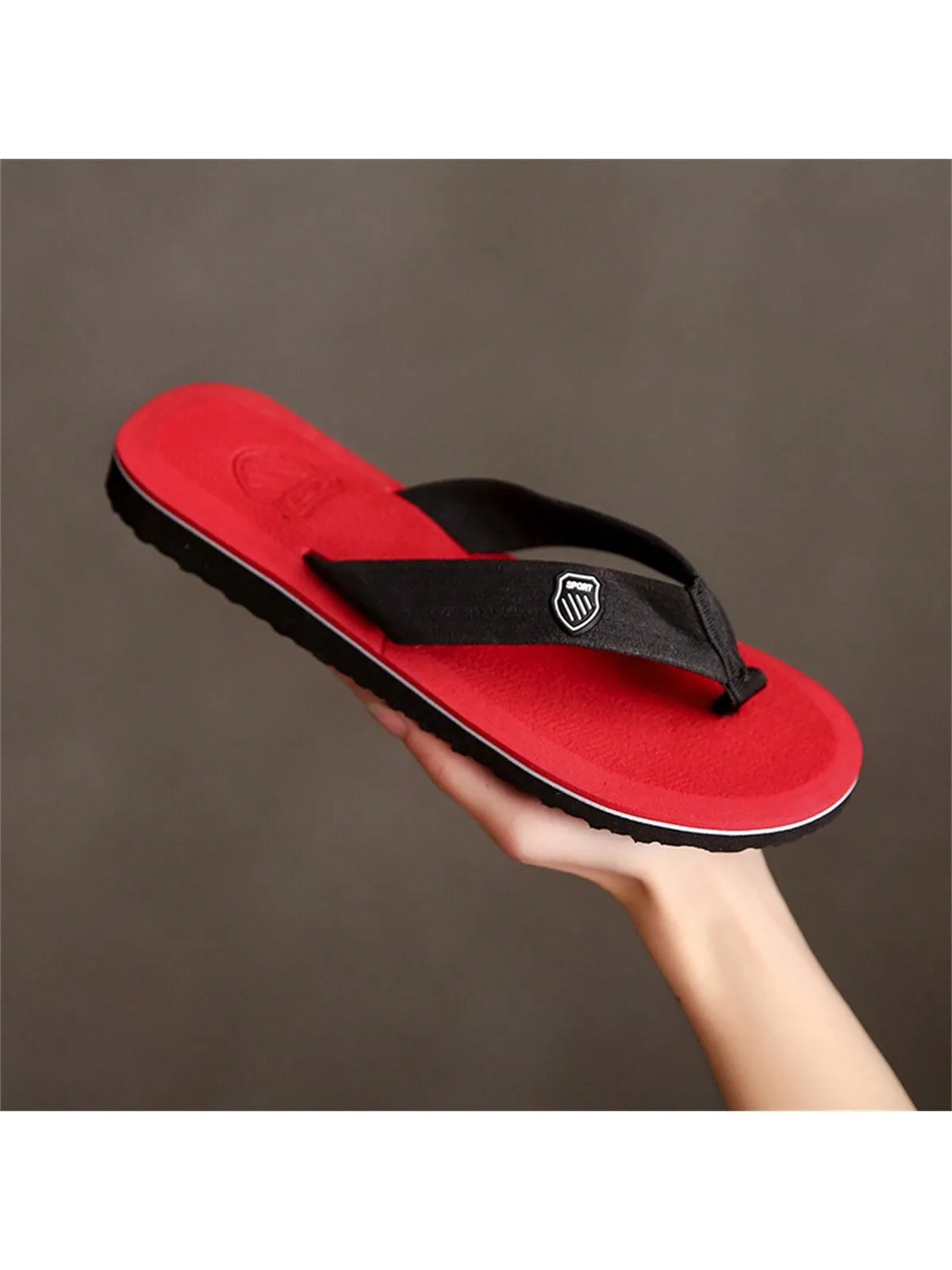 Unisex Flip Flops For Outdoor Activities, Casual, Fashionable, Soft, Comfortable Soles; Men's Slippers And Women's Sandals For Home Use