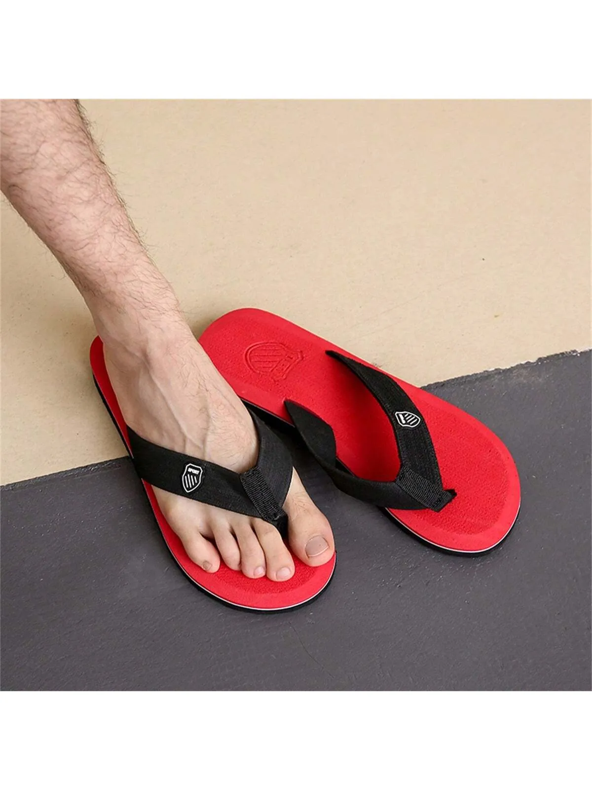 Unisex Flip Flops For Outdoor Activities, Casual, Fashionable, Soft, Comfortable Soles; Men's Slippers And Women's Sandals For Home Use