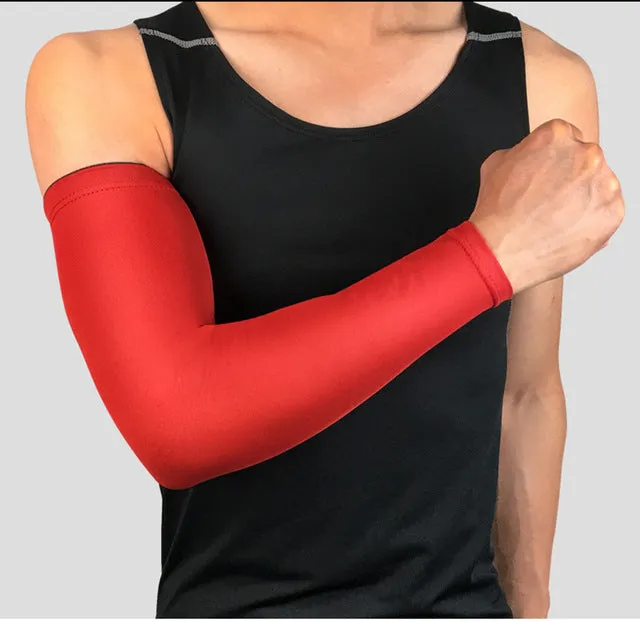 UV Protection Running Arm Sleeves Basketball