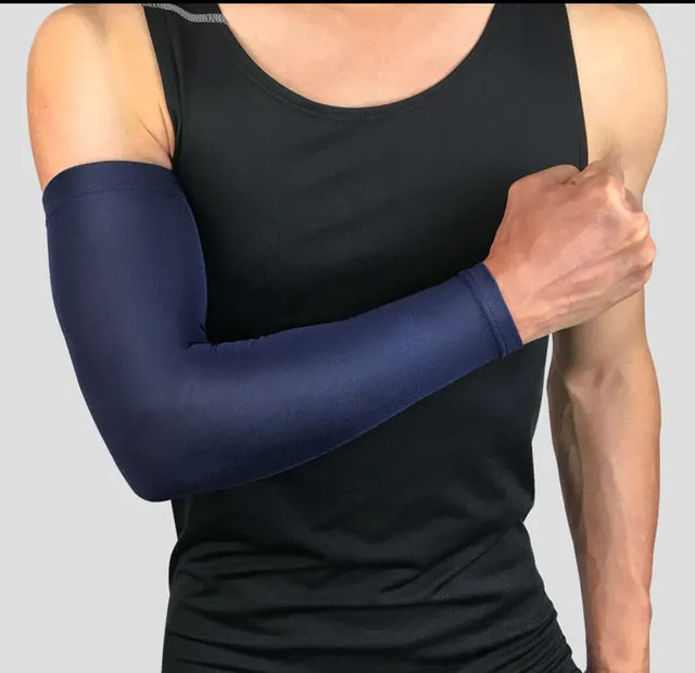 UV Protection Running Arm Sleeves Basketball