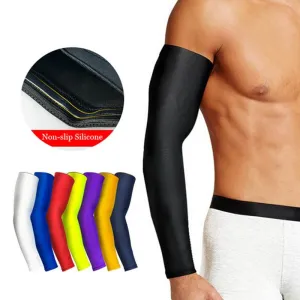 UV Protection Running Arm Sleeves Basketball