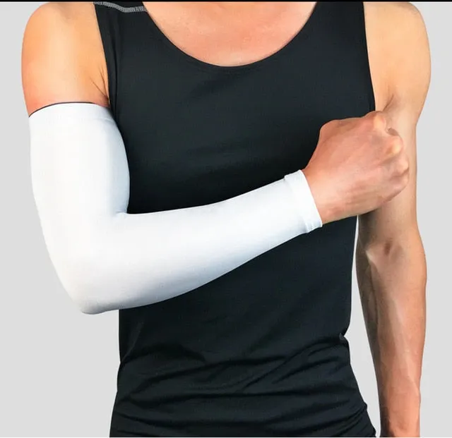 UV Protection Running Arm Sleeves Basketball