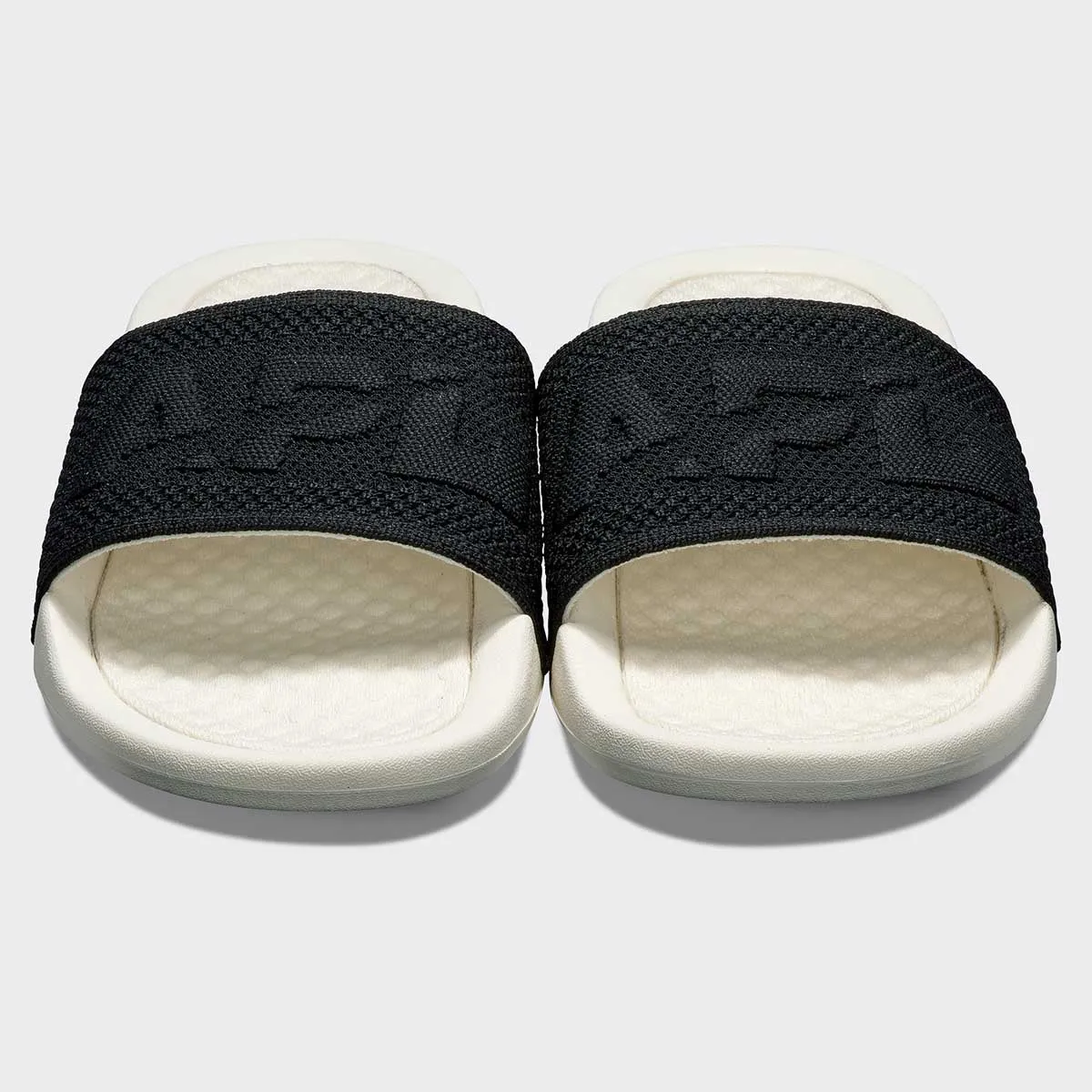 Women's Big Logo TechLoom Slide Ivory / Black